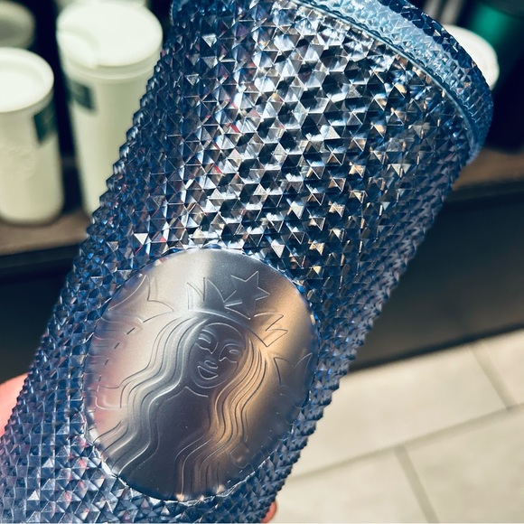 Starbucks Ombre Icicle Blue Gradient Studded Tumbler Cold Cup New Holiday 2023 - Picture 10 of 12
